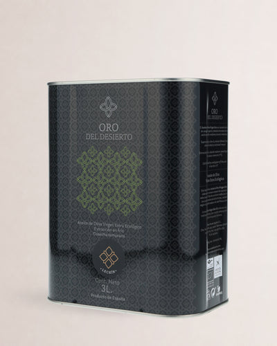 lata aceite oro del desierto lechin