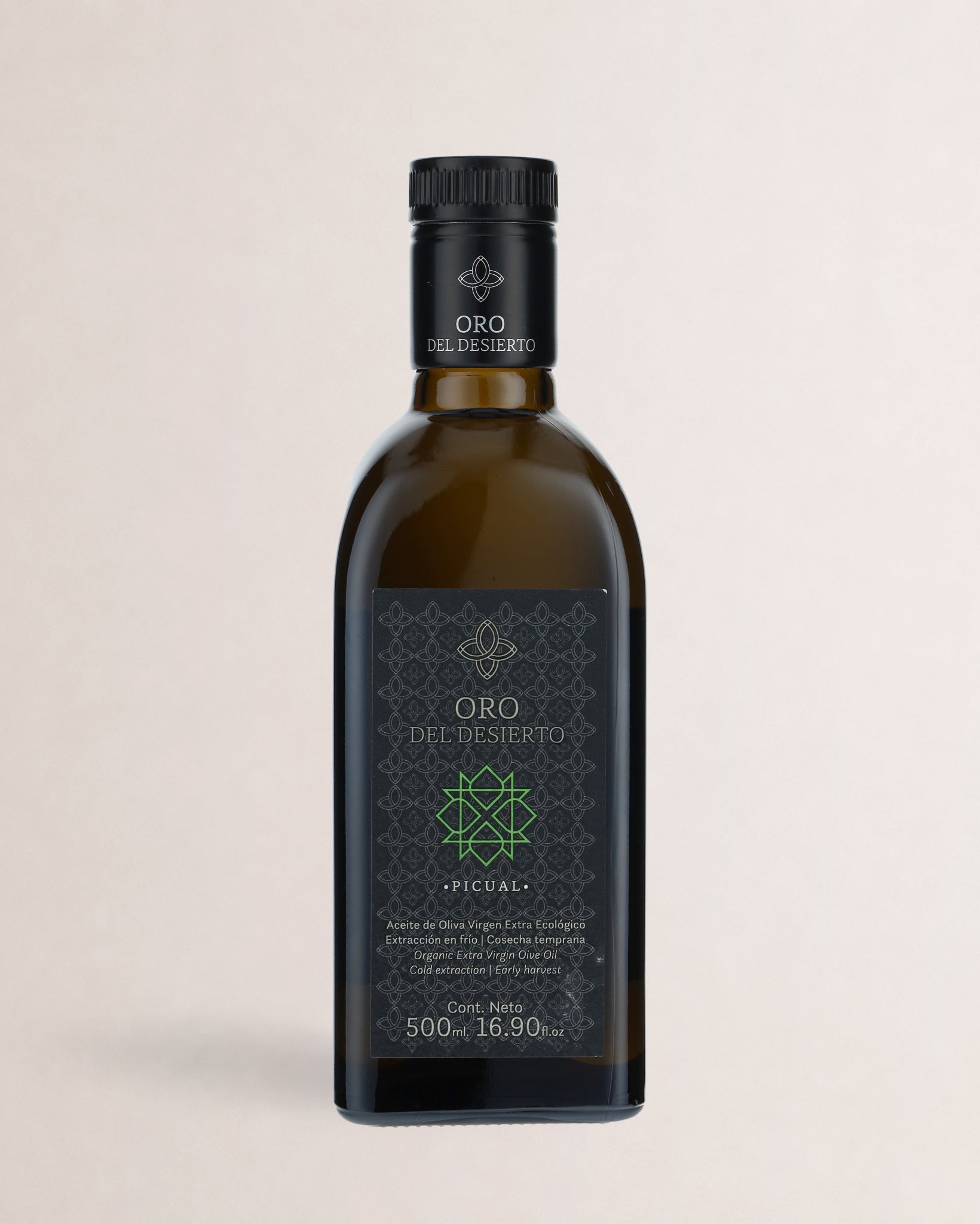 botella oro del desierto picual