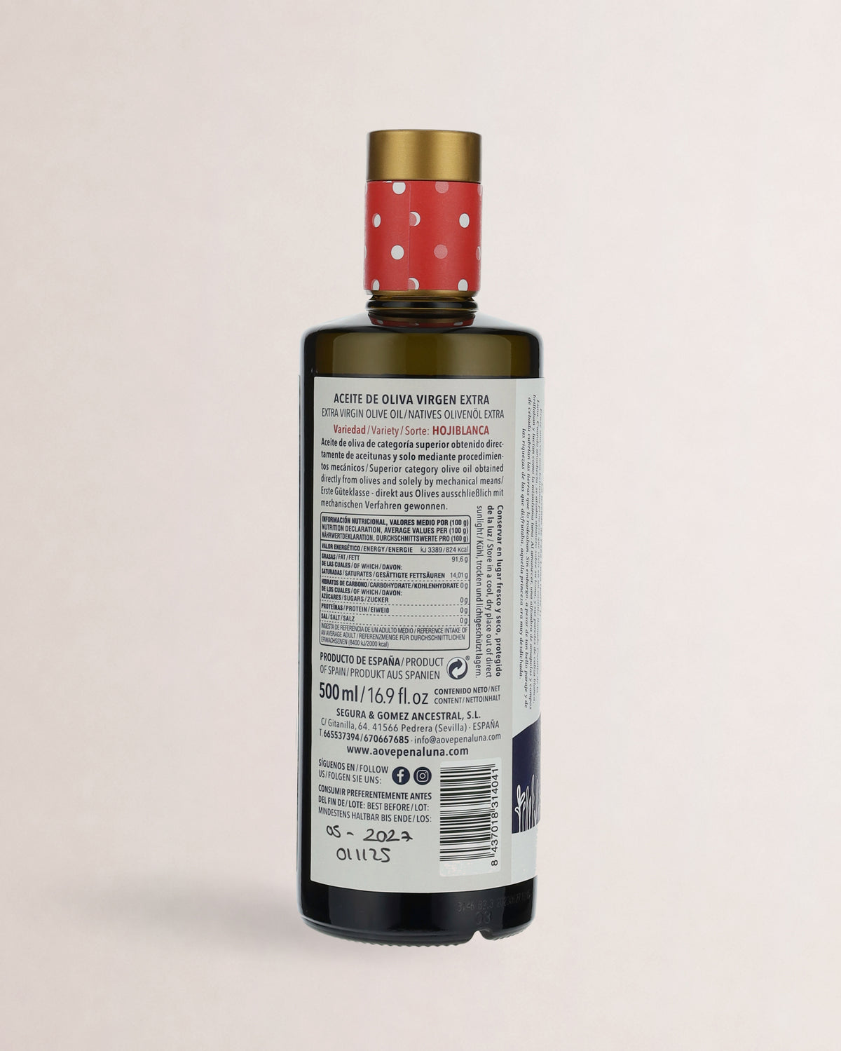 aceite peña luna