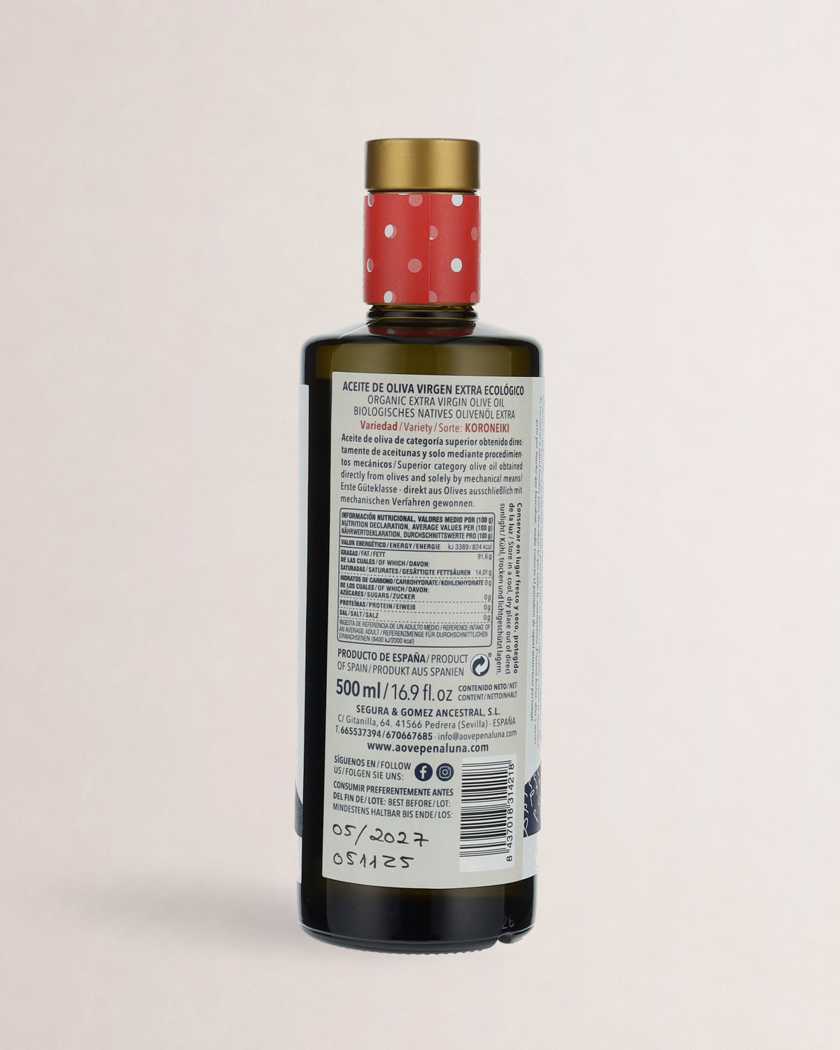 aceite peña luna