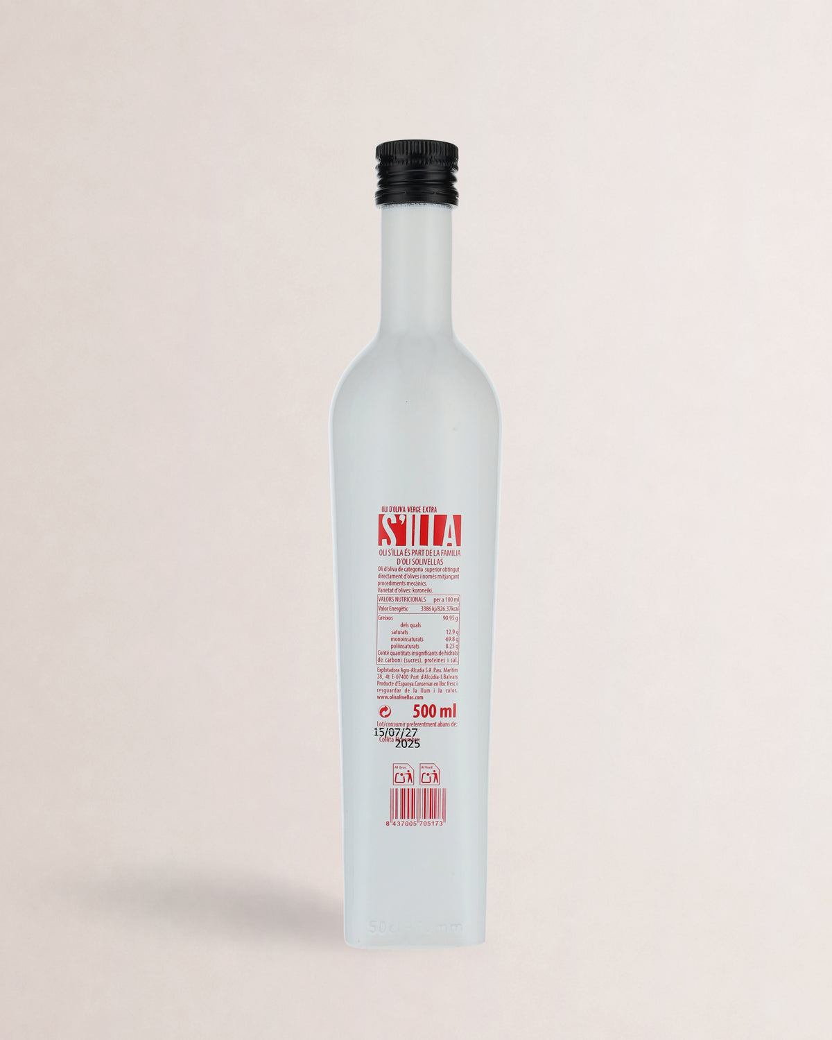 aceite solivellas botella