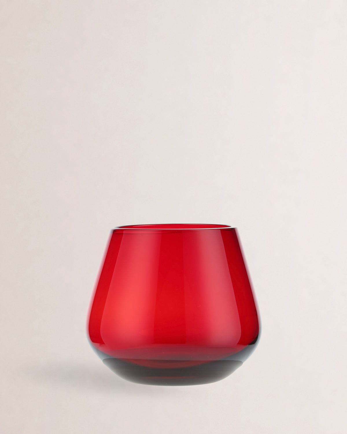 copa de cata de aceite roja