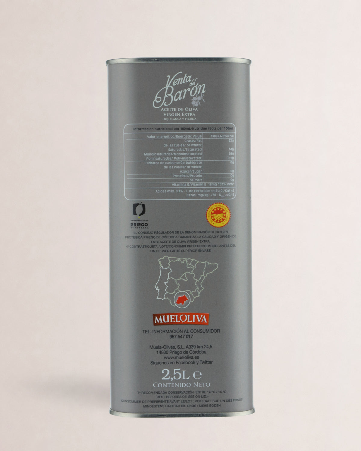 aceite venta del baron lata