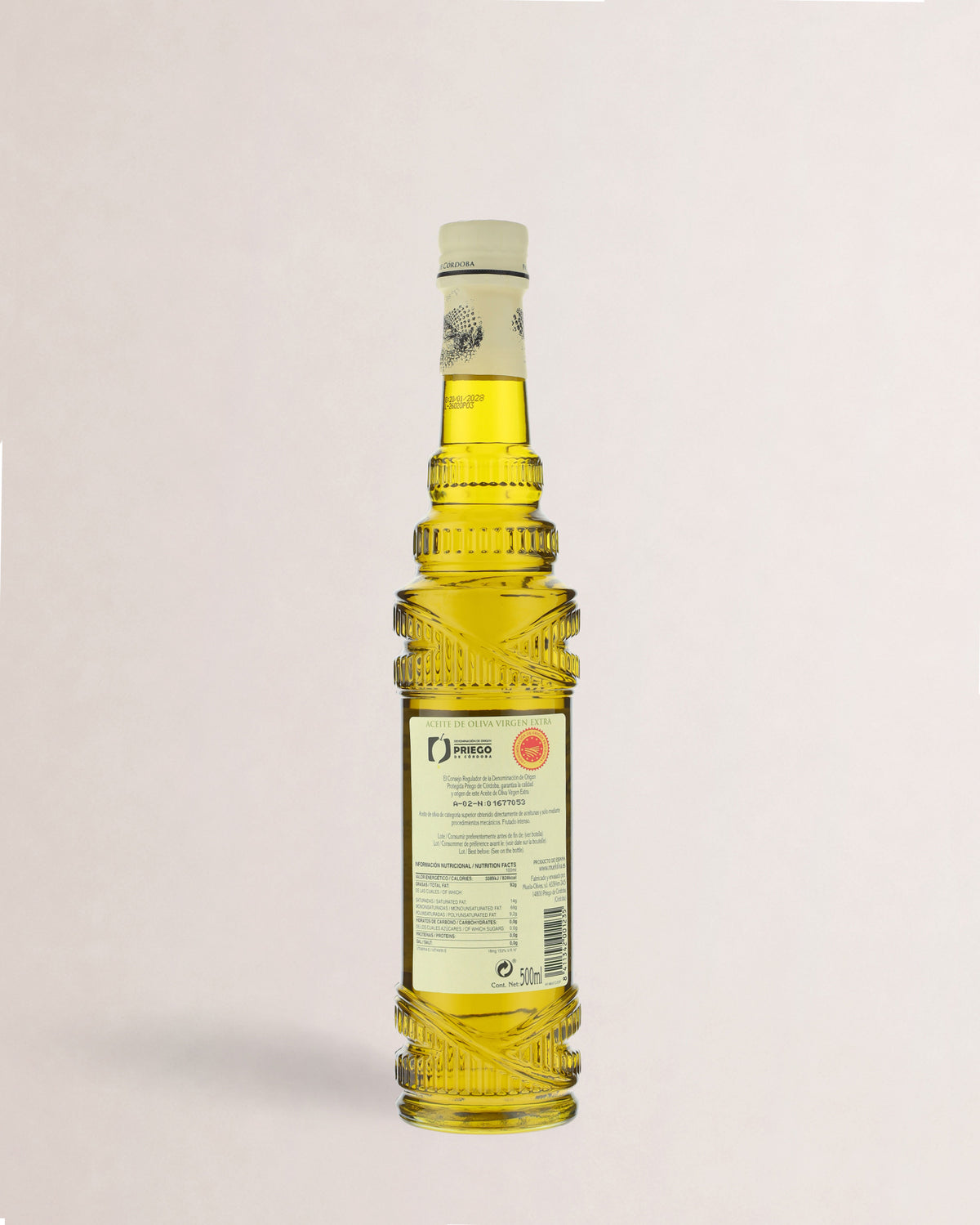 aceite venta del varon botella