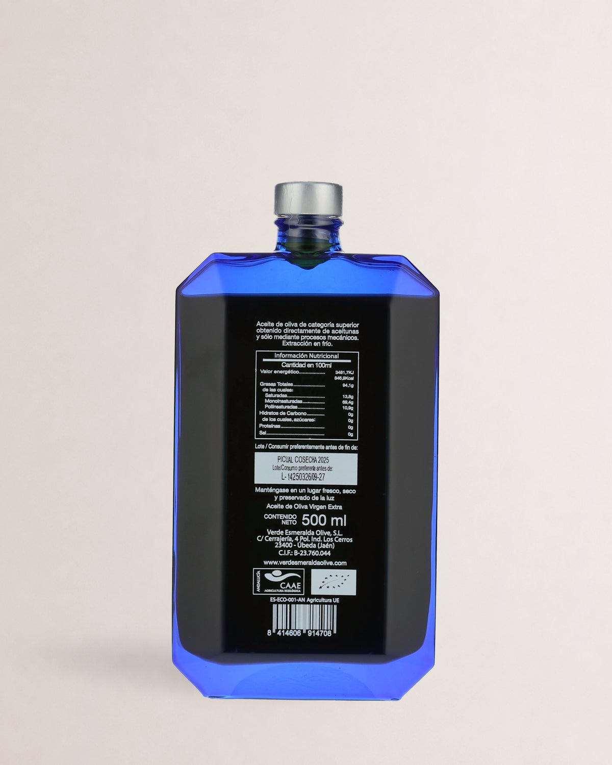 aceite verde esmeralda blue sapphire
